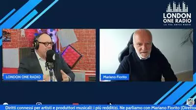 SCF a London One Radio: il Direttore Generale Mariano Fiorito racconta il valore dei diritti connessi per l’industria musicale